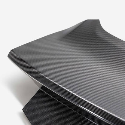 Anderson Composites 2024 Ford Mustang Type-AO Double Sided Carbon Fiber 1-Piece Decklid AC-TL24FDMU-AO-DS
