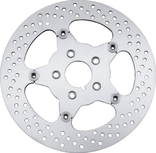 Bikers Choice 84-99 Big Twin & XL 11.5 Inch Front Stainless Mirror Fltg Rotor Replaces H-D 44136-84 619975