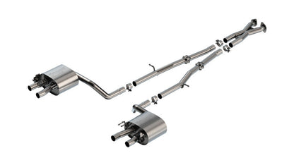 Borla 22-23 Kia Stinger 3.3L V6 Turbo 2.25in Pipe Dia Dual Split Rear Exit S-Type Cat-Back Exhaust 140936