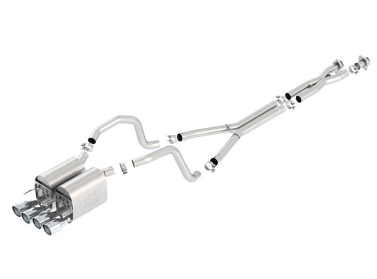 Borla 05-08 Chevrolet Corvette Coupe/Convertible 2dr 6.2L 8cyl AT/MT 6spd ATAK SS Catback Exhaust 140453