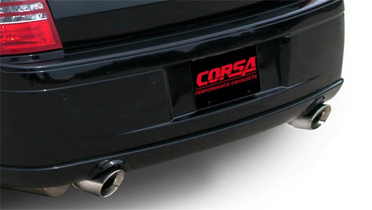 Corsa Performance 05-10 Dodge Charger No Towing Hitch SRT-8 6.1L V8 Polished Xtreme