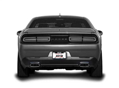 Borla 15-16 Dodge Challenger R/T 5.7L Dual Rectangle Angle Cut Dual Split Rear Exit S-Type Exhaust 140627