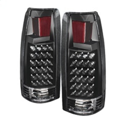 SPYDER Xtune Yukon Denali 99-00 LED Tail Lights Black ALT-JH-CCK88-LED-BK 9022449