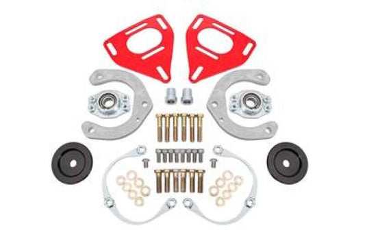 BMR Suspension BMR 16-24 Chevrolet Camaro Caster Camber Plates (Coil-Over Only) - Red WAK361R