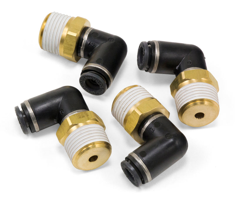 Airlift Elbow Male - 3/8" MNPT x 1/4" PTC - DOT - SMC # KV2L07-36S