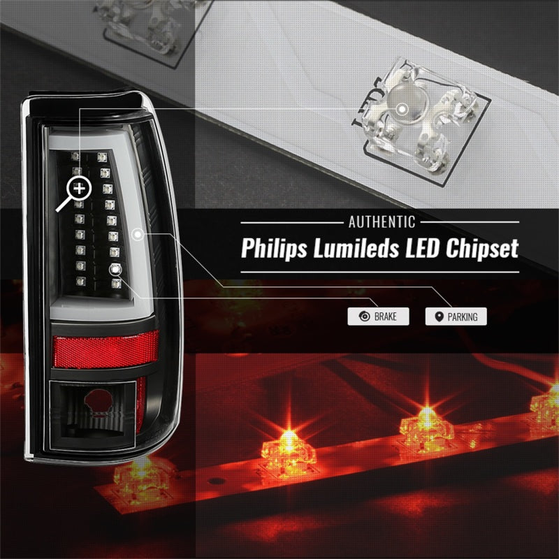 Spyder 03-06 Chevy Silverado - (Does Not Fit Stepside) LED Tail Lights