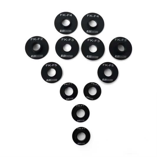 BLOX Racing 2016+ Fk Civic - Front - 12 Pieces Subframe Hard Collar Kit BXSS-20605