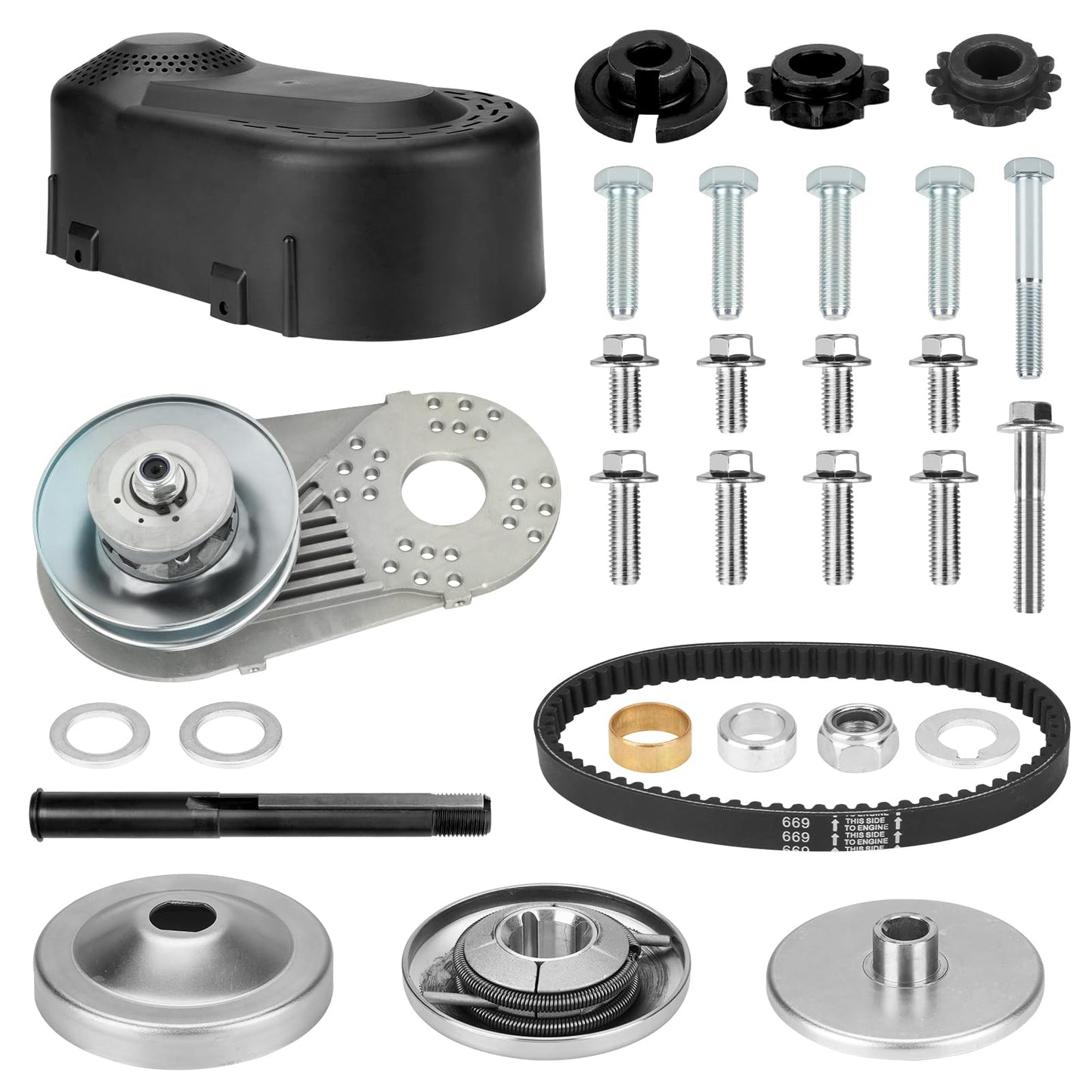 30 Series Torque Converter Kit for Predator 212cc Go Kart & Mini Bike Replaces Comet TAV2 219552A 218353A