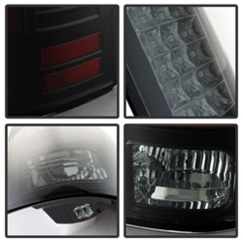 Spyder Dodge Ram 1500 09-14 LED Tail Lights Incandescent- Blk Smke Alt-Yd-DRAM09-Led-Bsm