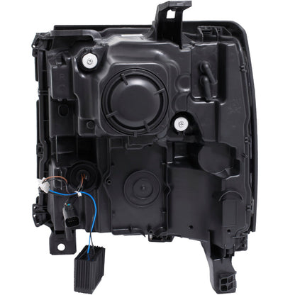Anzo HL SEQ Chevy Silverado 1500 Black