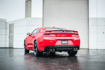 Borla 16 Chevy Camaro SS 6.2L w/ Dual NPP Atak Quad RD RL Tips Dual Exit Rear Section
