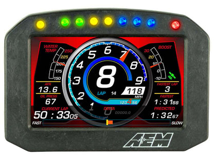 AEM CD-5L Carbon Logging Flush Digital Dash Display 30-5601F