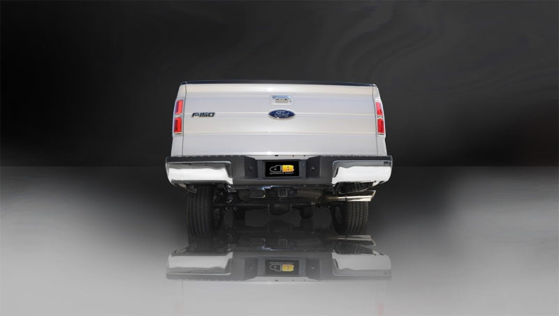 Corsa Performance 11-13 Ford F-150 EcoBoost 3.5L V6 Polished Sport Cat-Back — 0W2KH