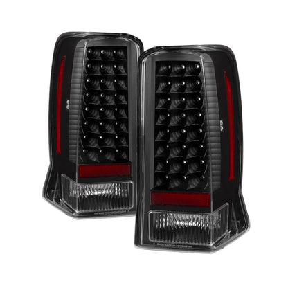 SPYDER Xtune Cadillac Escalade 02-06 ( Not Ext Models ) LED Tail Light Black ALT-JH-CE02-LED-BK 9028113