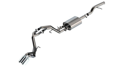 Borla 21-22 Chevrolet Tahoe 5.3L V8 2/4WD Touring Cat-Back Exhaust (Stainless) 140854