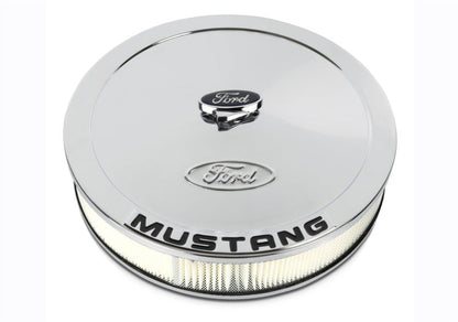 Ford 13in Dia Air Cleaner Kit Chrome FRD302-361