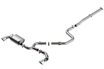 Borla 19-20 Hyundai Veloster N 2.0L I4 MT FWD 2DR 3in ATAK CatBack Exhaust w/ SS Tips 140832