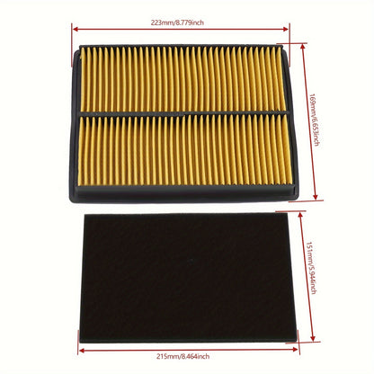 Air Filter for Honda GX610 GX670 GX620 — Replaces 17210-ZJ1-841