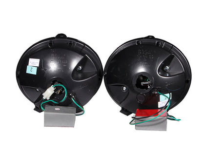 Anzo 2005-2010 Chevrolet Corvette LED Taillights Black 4pc