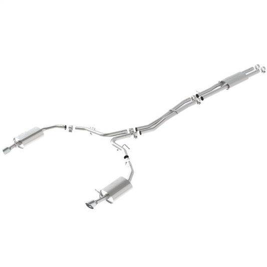 Ford Racing 10-17 Taurus Sho Cat-Back Touring Exhaust System - Chrome Tips M-5200-SHOTC
