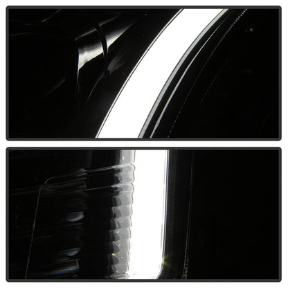 SPYDER xTune 06-09 Ford Fusion Light Bar DRL Projector Headlights - Chrome (PRO-JH-FFU06-LB-C) 9042126