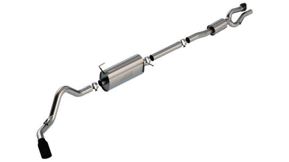 Borla 20-22 F-250/F-350 SUPER DUTY 7.3L V8 AT 2WD / 4WD 4DR WB142 S-TYPE Cat Back S RD RL AC S BLACK 140843BC