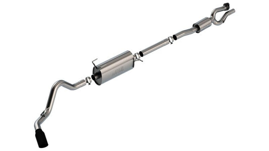 Borla 20-22 F-250/F-350 SUPER DUTY 7.3L V8 AT 2WD / 4WD 4DR WB142 S-TYPE Cat Back S RD RL AC S BLACK 140843BC