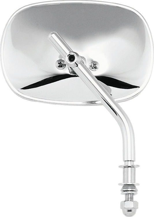 Bikers Choice 65-Up Chrome Stamped Steel Mirror Replaces H-D 91869-83T 490738