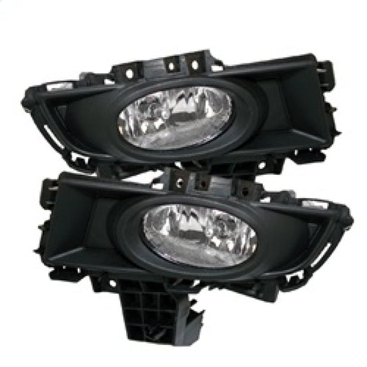 Spyder Mazda 3 07-08 4Dr OEM Fog Lights (Wont Fit Sports/Gt Or Htchback)w/swch Clear
