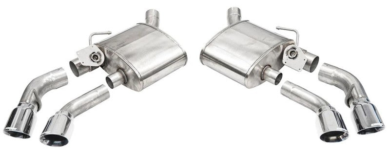 Corsa 16-20 Chevrolet Camaro SS/ZL1 6.2L V8 Polished Xtreme Axle-Back Exhaust (w/ Factory