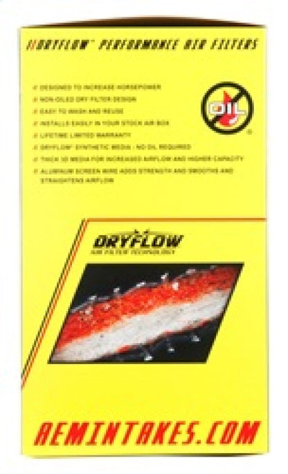AEM Induction AEM 2.75in Flange ID x 6.25in Base OD x 7in H DryFlow Conical Air Filter