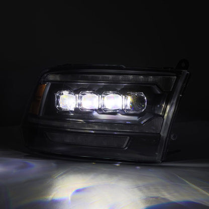 AlphaRex 09-18 Ram 2500 NOVA LED Proj Headlights Plank Style Chrome w/Activ Light/Seq Signal/DRL 880556 *Discontinued