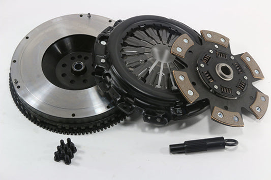 Comp Clutch 10-13 Genesis 3.8L 6Cyl Stage 4 - 6 Pad Ceramic Clutch Kit w/ FW **No TOB*