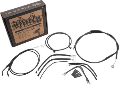 Burly Brand Control Kit 8in - Black B30-1130