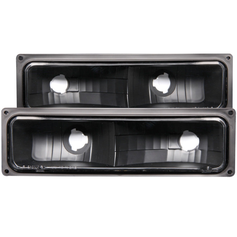 Anzo 1988-1998 Chevrolet C1500 Euro Parking Lights Black — 14J1Z