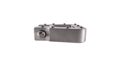 Body Armor 4x4 Mega D-Ring Machined Silver Single 5141-M