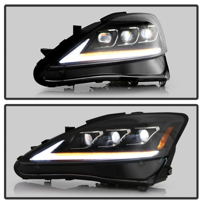Spyder Lexus IS 250/350 06-10 Halogen Model Only High-Power LED Headlights