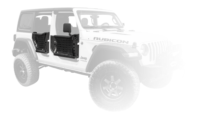 Body Armor 4x4 2018+ Jeep Wrangler JL and Gladiator JT Trail Doors Front Pair JL-6149