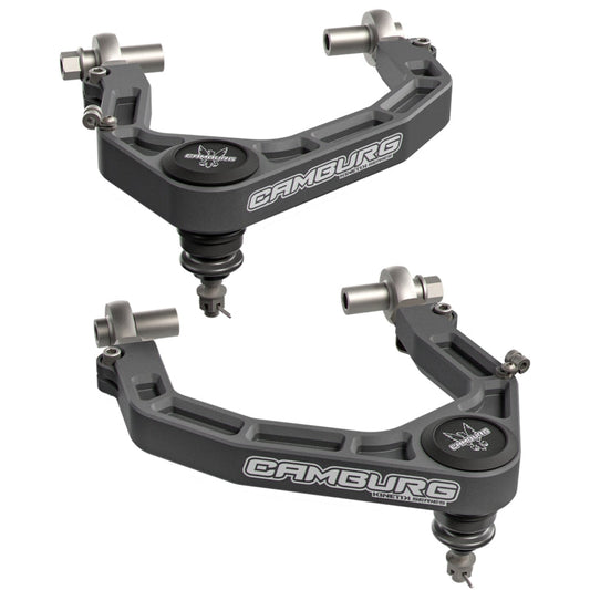 Camburg 2024+ Ford Ranger Raptor KINETIK Series Billet X-Joint XL Upper Control Arms - Gray CAM-110308-GRY