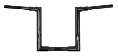 Burly Brand Jason Bar 12in - Gloss Black B12-6090B