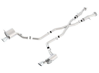 Borla 2015 Jeep Grand Cherokee SRT8 ATAK Dual Round Rolled Exit Catback Exhaust 140633
