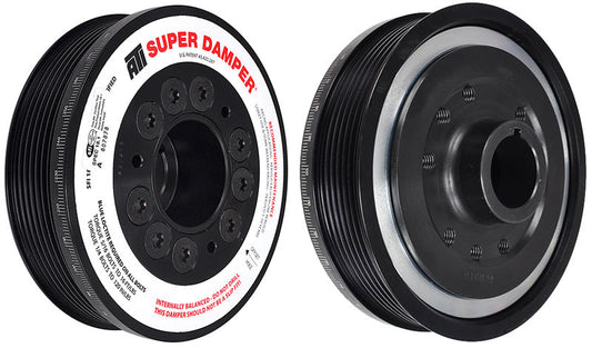 ATI Damper - 5.67in - Alum - 6 Grv - Honda F20 F22 - 7 Percent OD - Street - 3 Ring