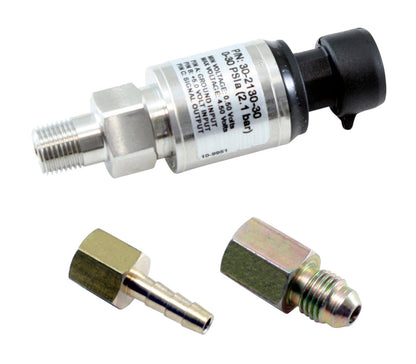 AEM Electronics 30 PSIa or 2 Bar Stainless Sensor Kit