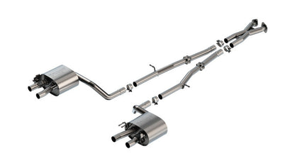 Borla 22-23 Kia Stinger 3.3L V6 Turbo 2.25in Pipe Dia Dual Split Rear Exit S-Type Cat-Back Exhaust 140936