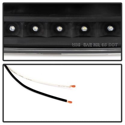 SPYDER Xtune Ford F150 97-03 Crystal Headlights w/ Clear LED Corners Black HD-ON-FF15097-LED-SET-BK 5014184