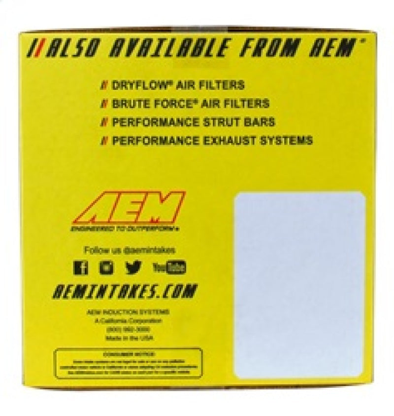 AEM Induction AEM 15-16 Mazda 3 L4 2.0L F/I - Short Ram Air Intake System 21-773C