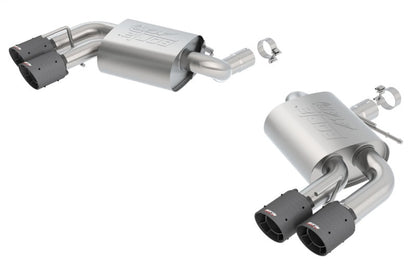 Borla 2016 Chevy Camaro SS V8 AT/MT ATAK Rear Section Exhaust w/o Dual Mode Valves 11921CFBA