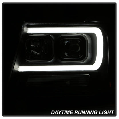 Spyder 07-14 Chevy Suburban/1500/2500/Tahoe V2 Projector Headlights All Blk PRO-YD-CSUB07V2-DRL-BKV2 5085986
