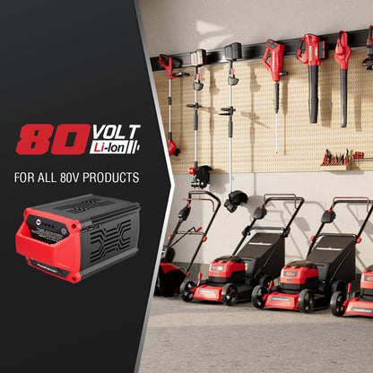 PowerSmart 80V 26" Brushless Cordless Self-Propelled Lawn Mower w/ Battery &