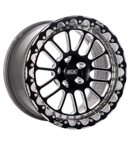 Belak Wheels Belak 15x11 GTR Rear Wheel (OEM Small Brake Kit Req) / 5x114.3 BP / Series 2 Wheel- Single Beadlock 15115114S2GTR-SBL